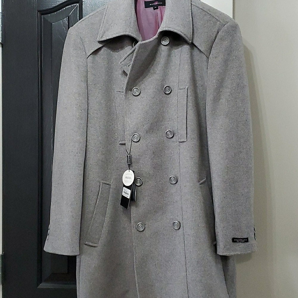 NEVER WORN Bachrach Wool Cashmere Coat
